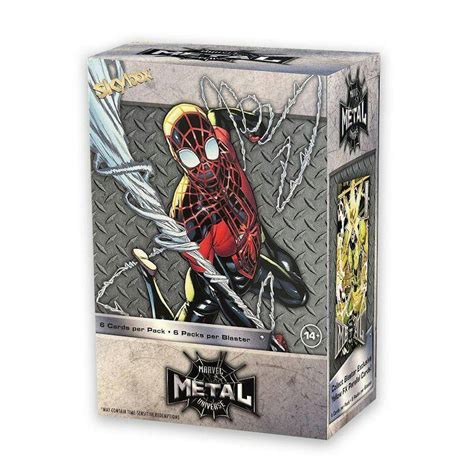 spider man metal card box